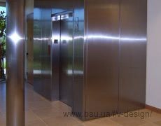 Стильная облицовка нержавеющей сталью. — В-Дизайн Стильная облицовка нержавеющей сталью. — В-Дизайн